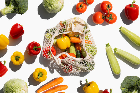 Cotton Vegetable Tote Bag